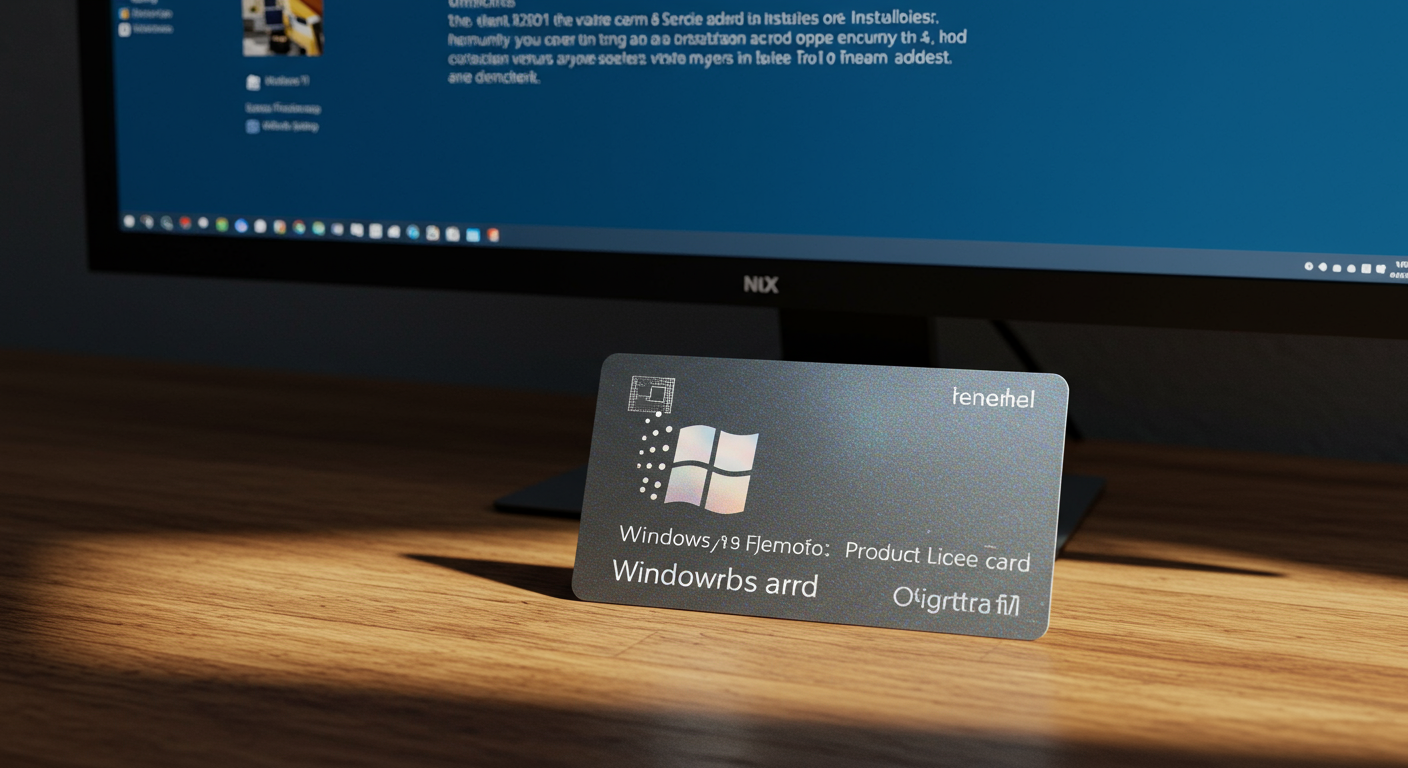正規ライセンスキーとWindows 11インストール画面