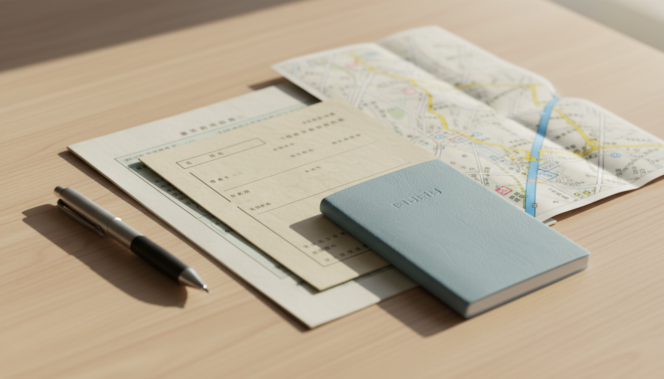 特殊車両通行許可申請に必要な書類一覧と車検証の確認ポイント