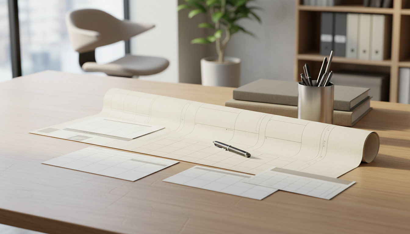 許可証発行までのスケジュール表