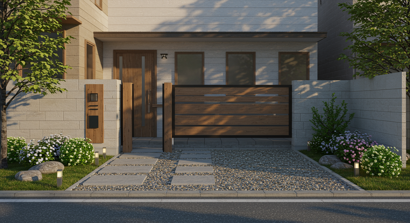 100万円で実現できる外構プランのイメージ