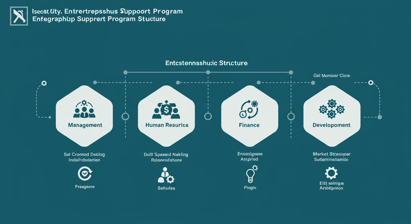 伊勢崎市の創業支援事業計画の概要図
