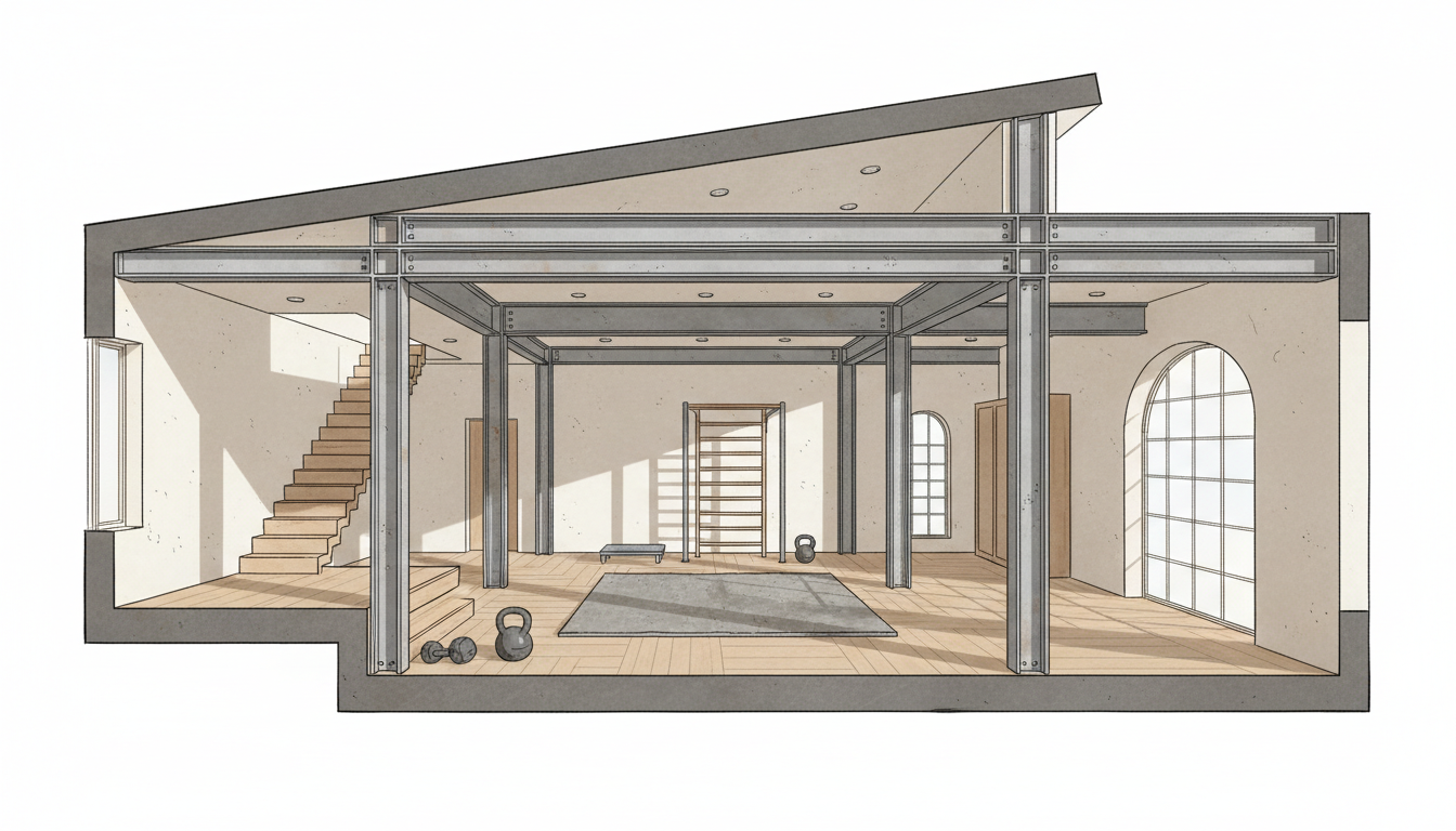 ホームジム 建物構造 鉄骨造住宅