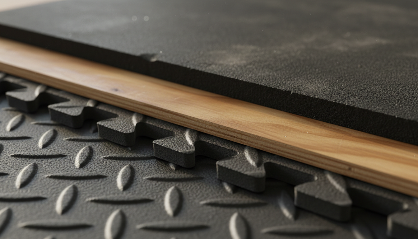 ホームジム 床補強 ゴムマット