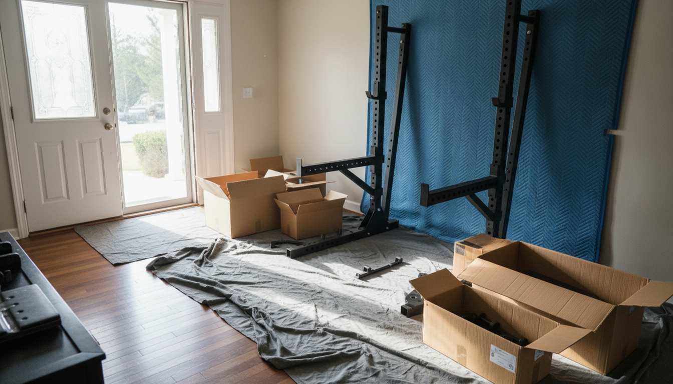 引っ越し業者 トレーニング器具 搬入