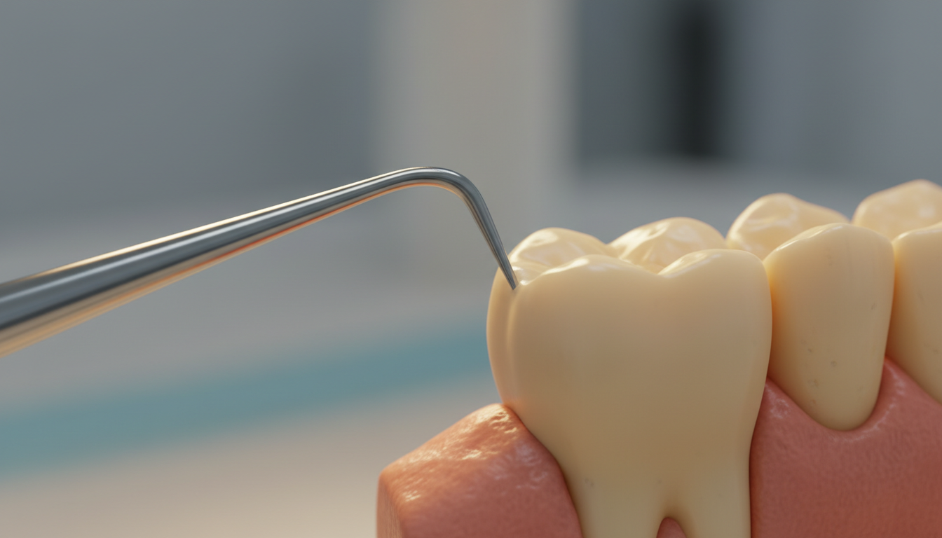 歯周病治療のスケーリング処置イメージ