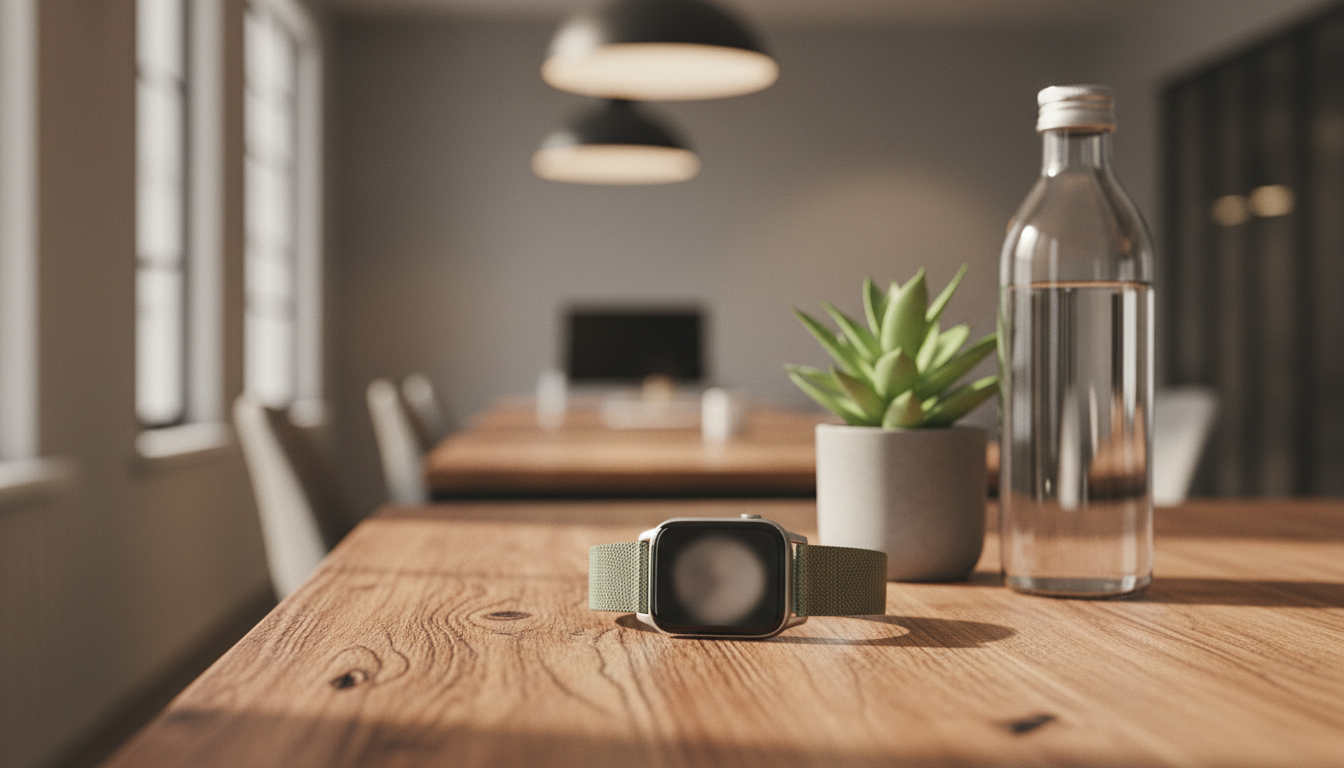 スマートウォッチを活用した座りすぎ対策と健康管理