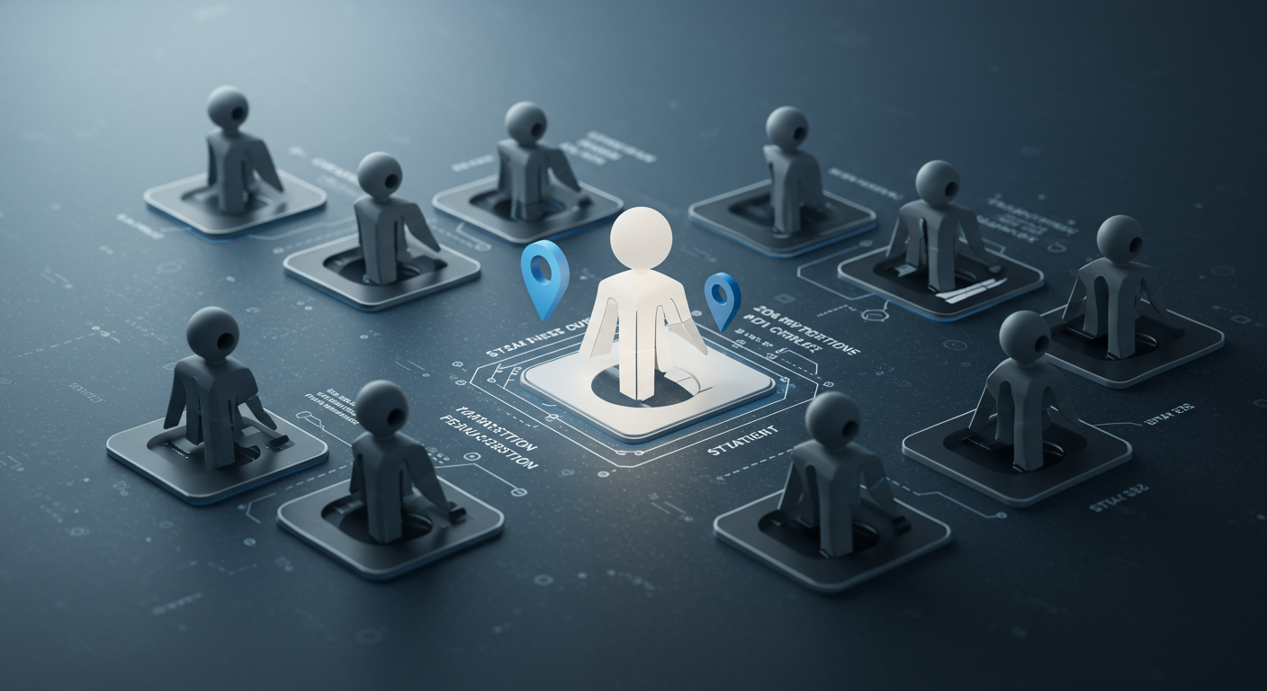 競合との差別化戦略を表現した図表