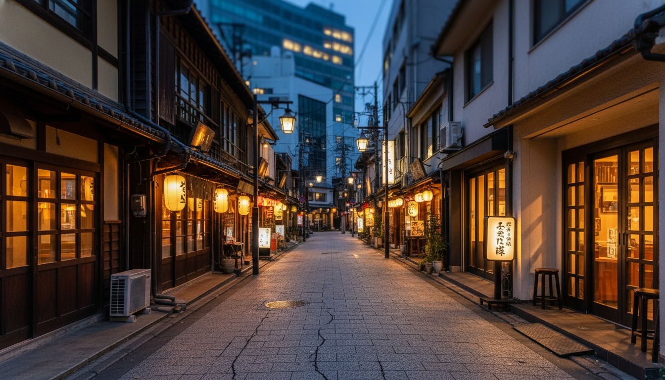 京橋駅周辺の商業施設と飲食店街