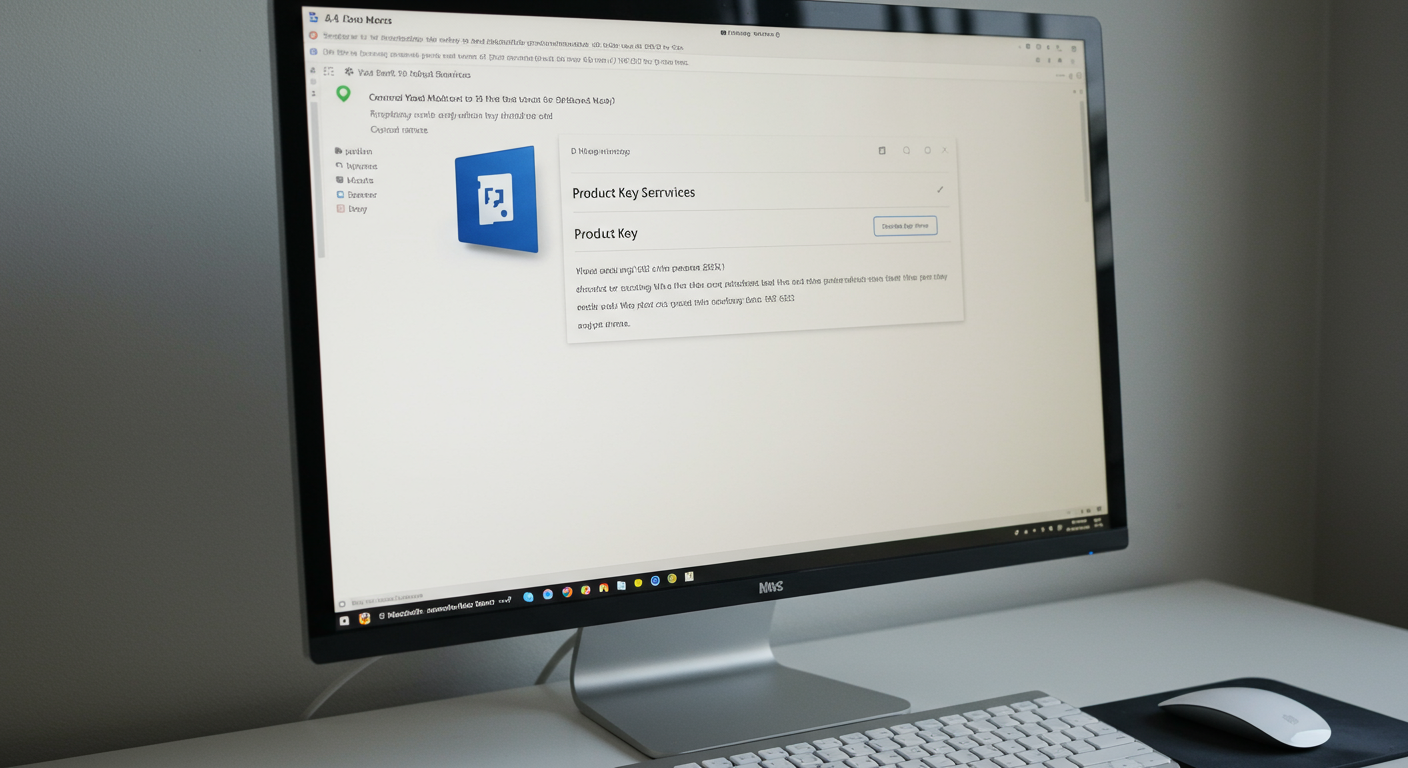 Microsoftアカウントページでのプロダクトキー入力画面