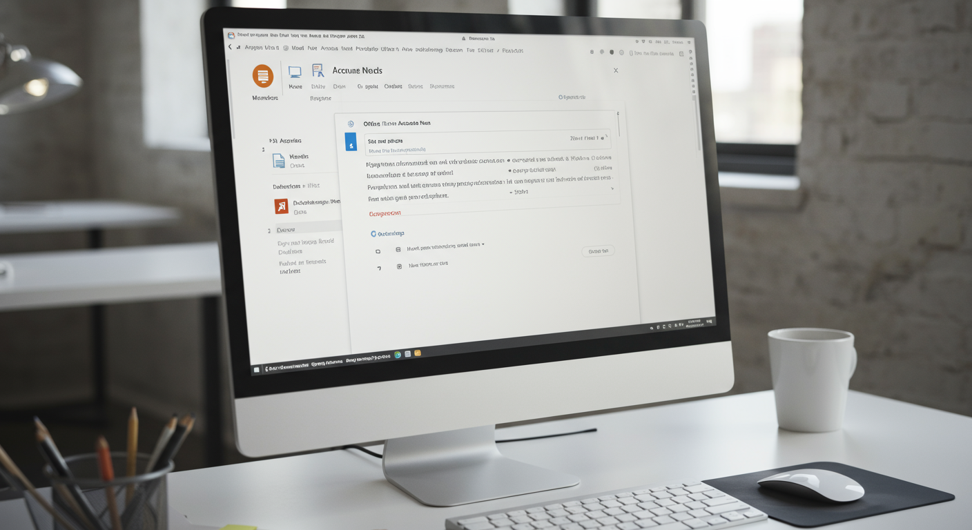 Officeアプリのアカウント画面でのライセンス情報確認