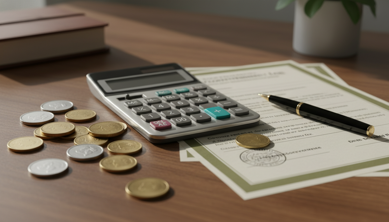 特殊車両通行許可変更申請の手数料計算