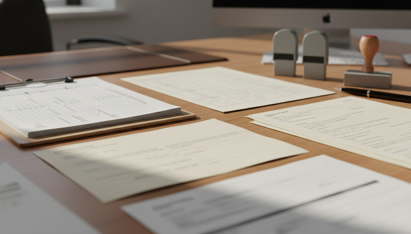 特殊車両通行許可変更申請の必要書類