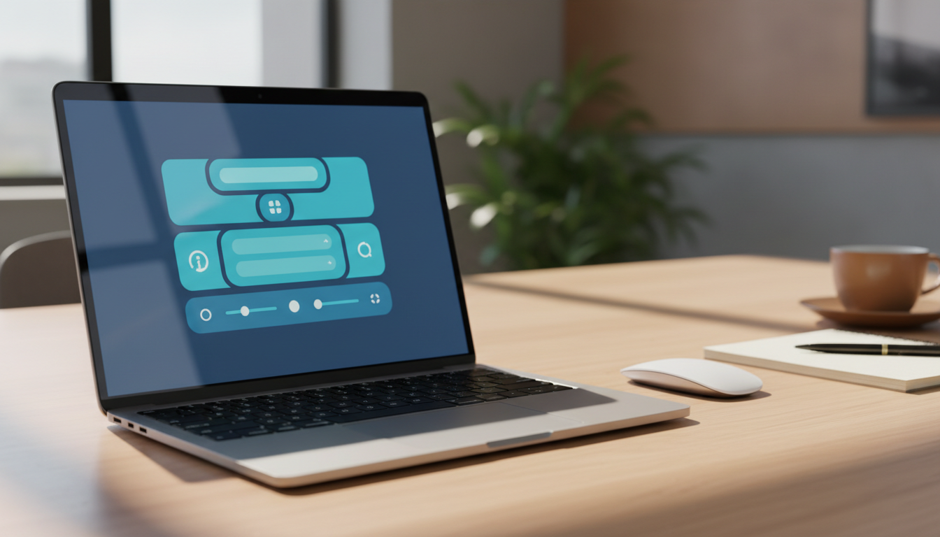 オンライン申請システムを利用する様子