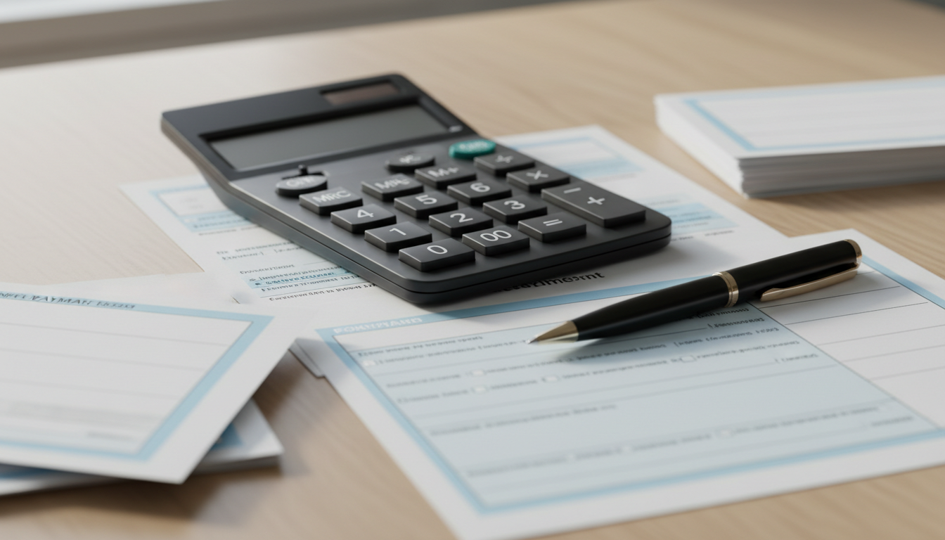 手数料の計算と支払いのイメージ