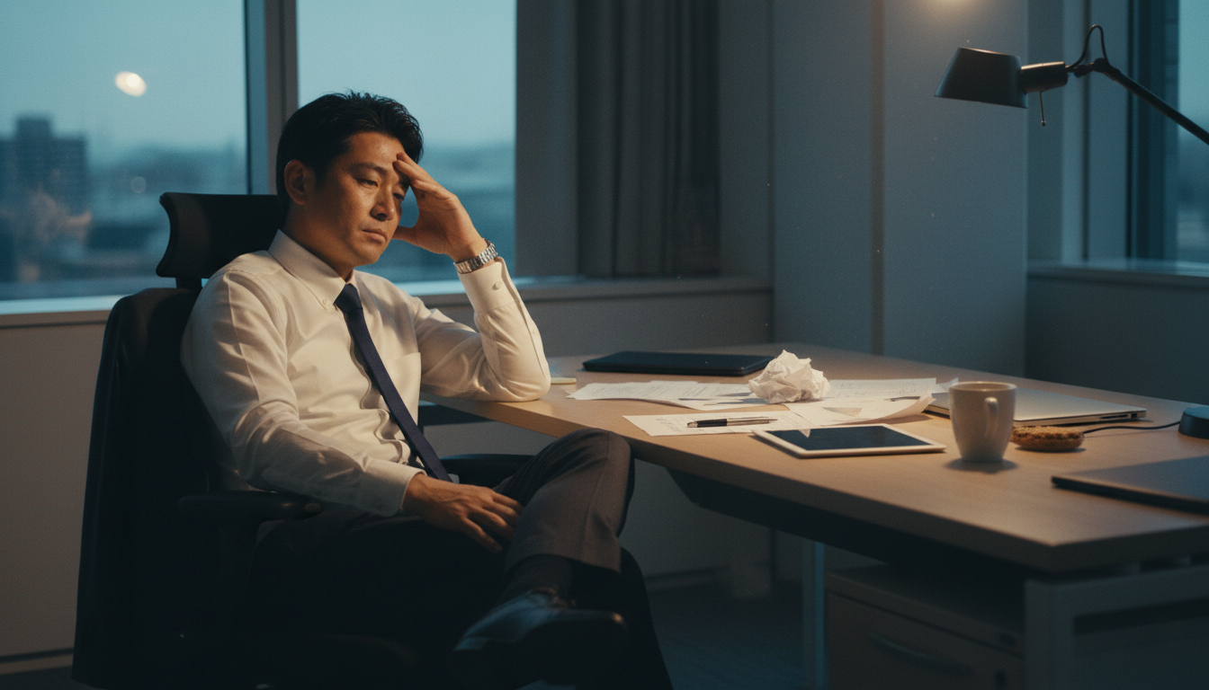 集中力低下と男性ホルモンの関係