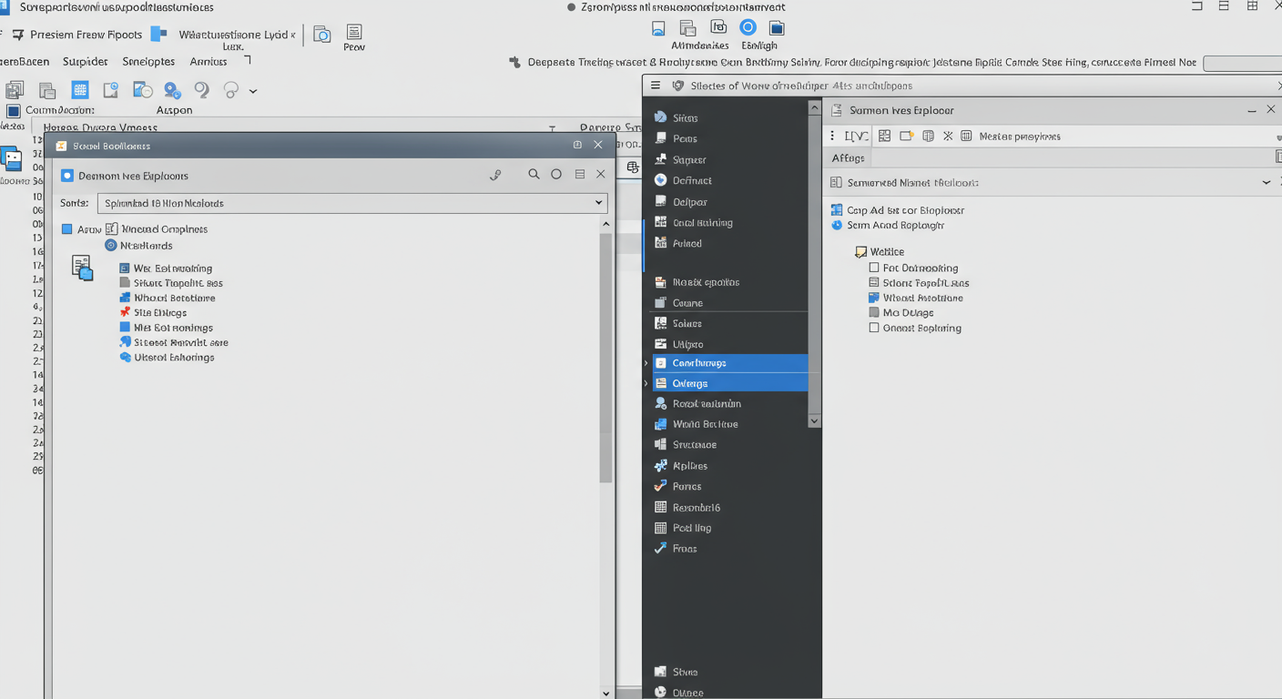 Windows 11エクスプローラーのインターフェース比較画面