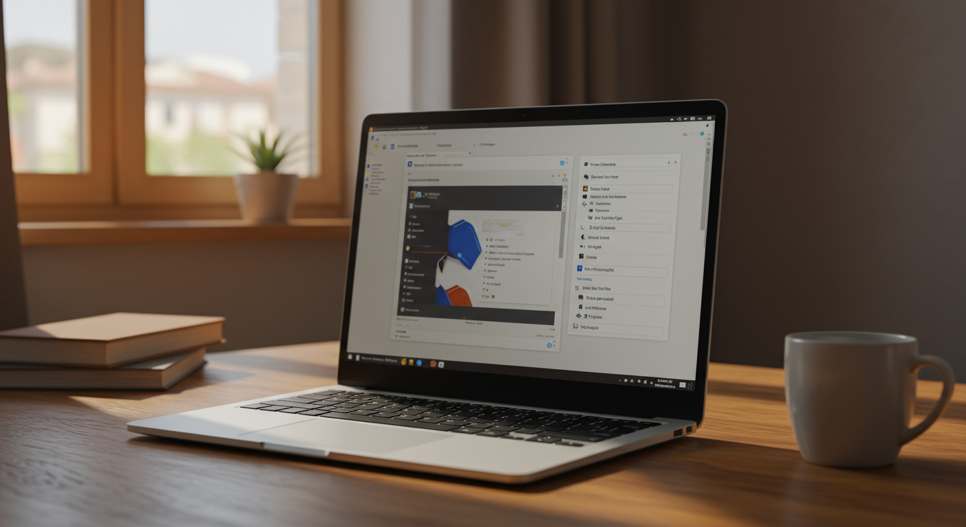 Windows 11のシステム最適化とメンテナンス作業のイメージ