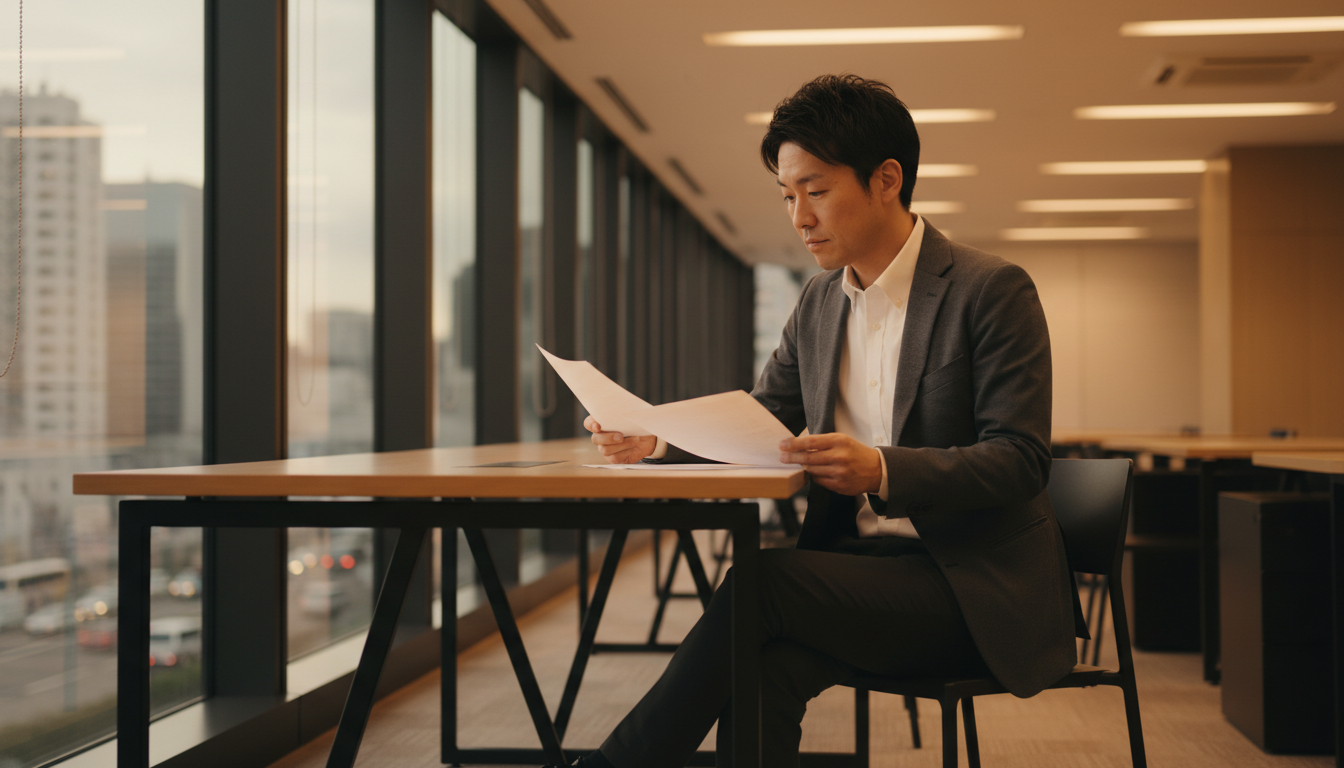 行政書士に特殊車両申請を依頼して本業に集中する経営者のイメージ