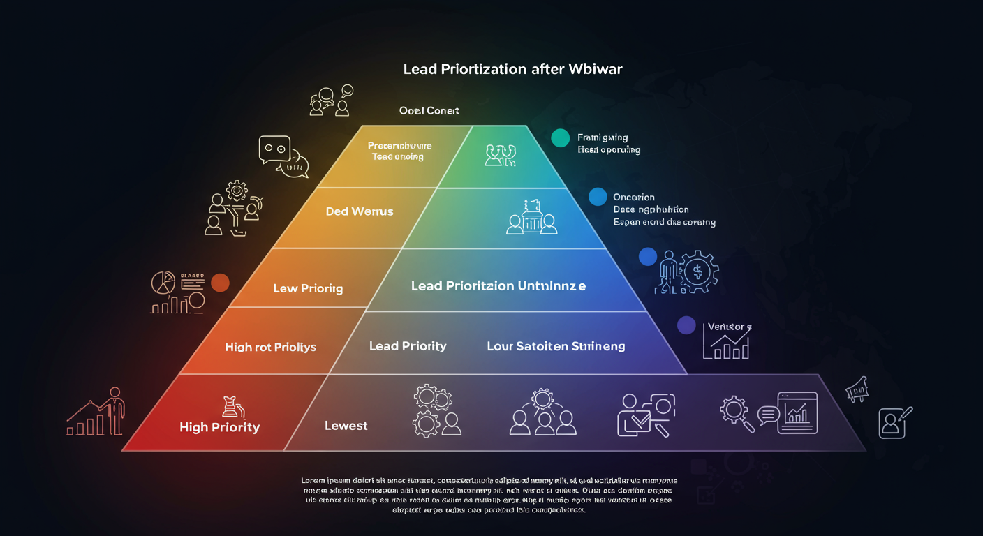 リード優先順位付けの図解