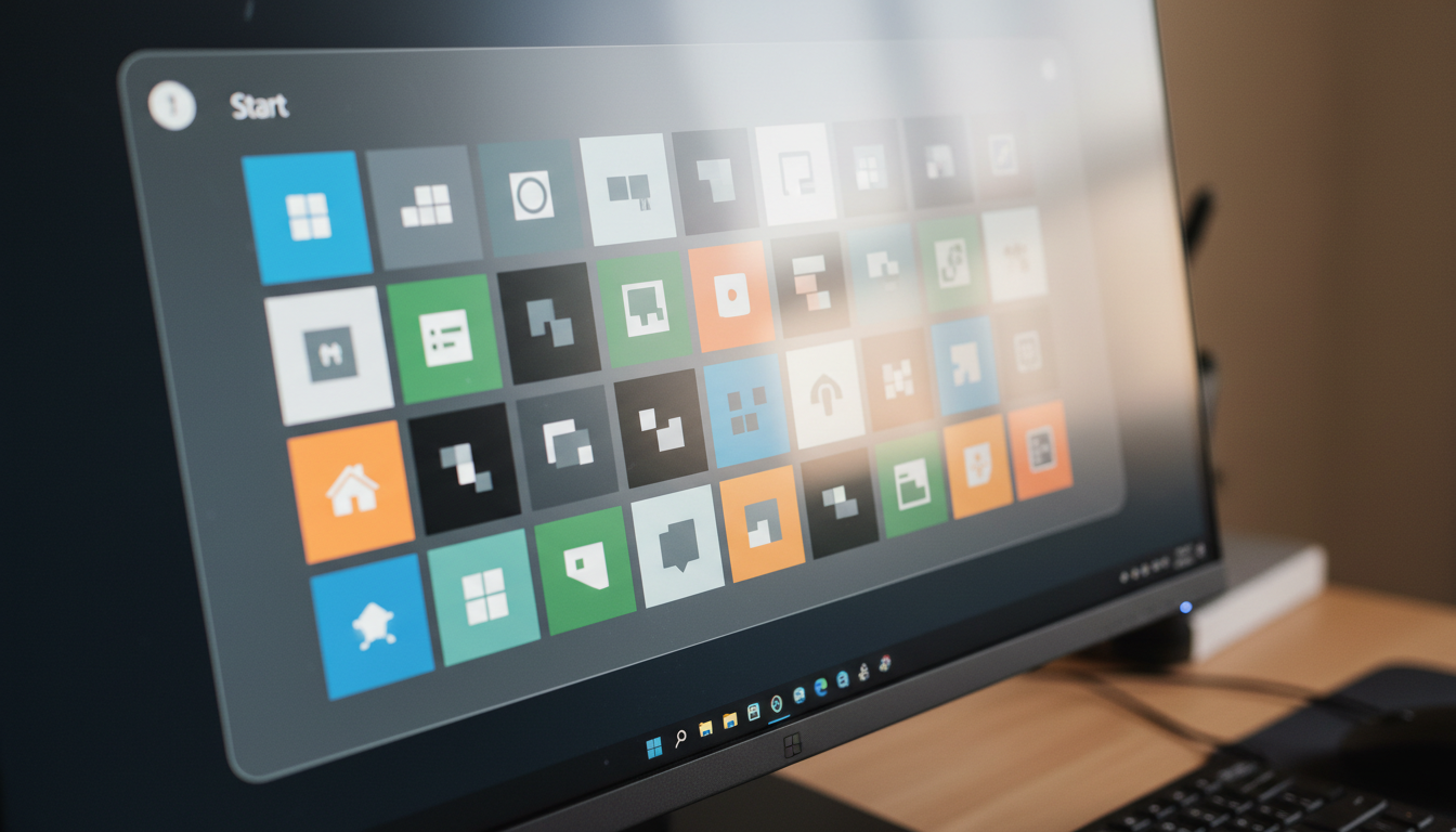 Windows 11のスタートメニューと新しいインターフェース画面