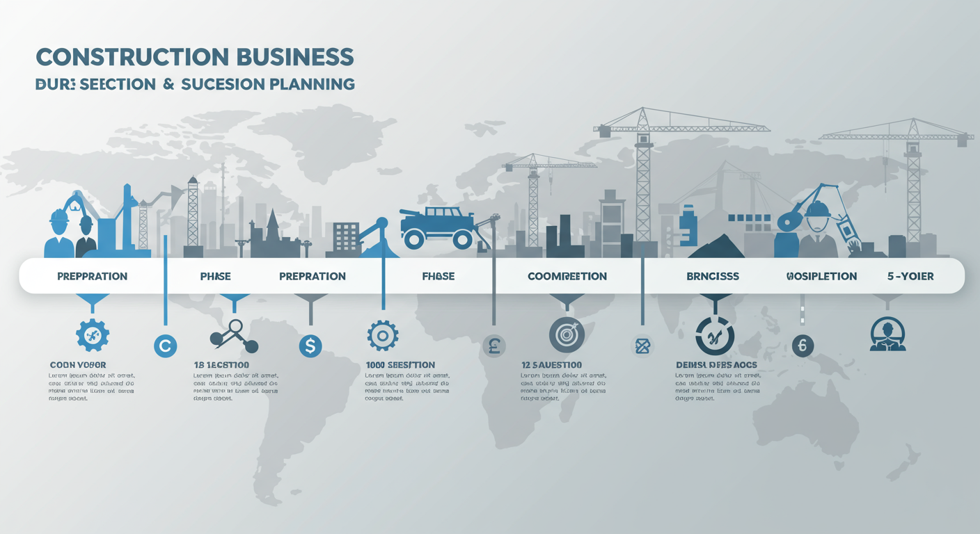 事業承継計画のタイムラインを示す図表