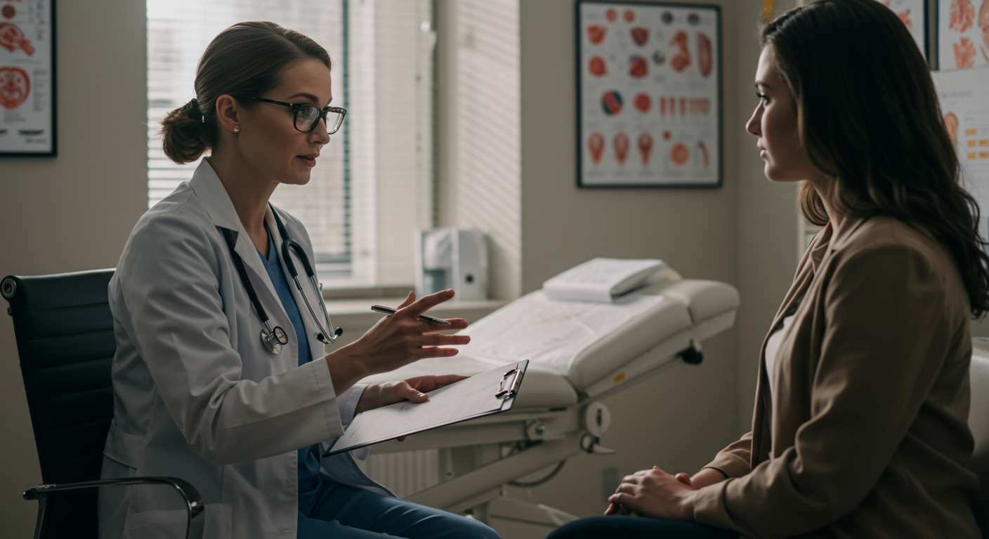 遺伝カウンセリングの様子