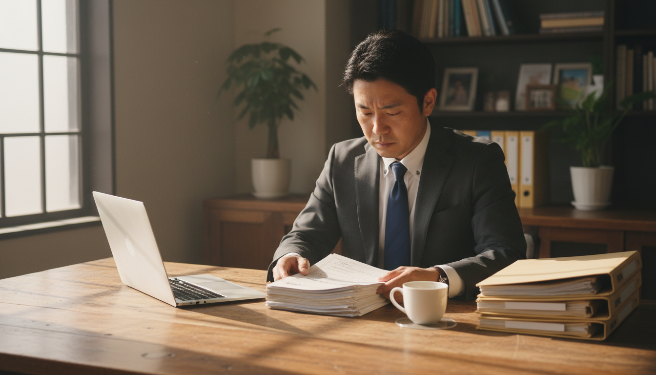 特殊車両通行許可証を確認する事業者