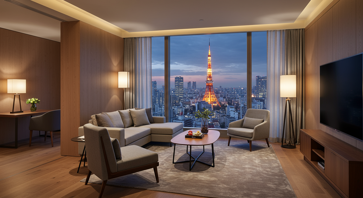 パークハウス芝タワーの内装と眺望