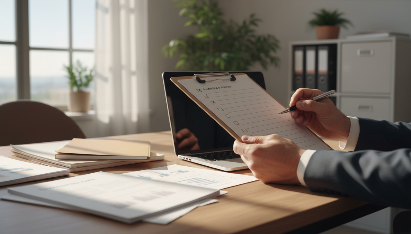 特殊車両通行許可の7つのチェックポイントを確認するイメージ