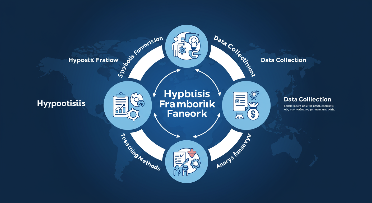 新規事業の仮説検証プロセスを表す図表