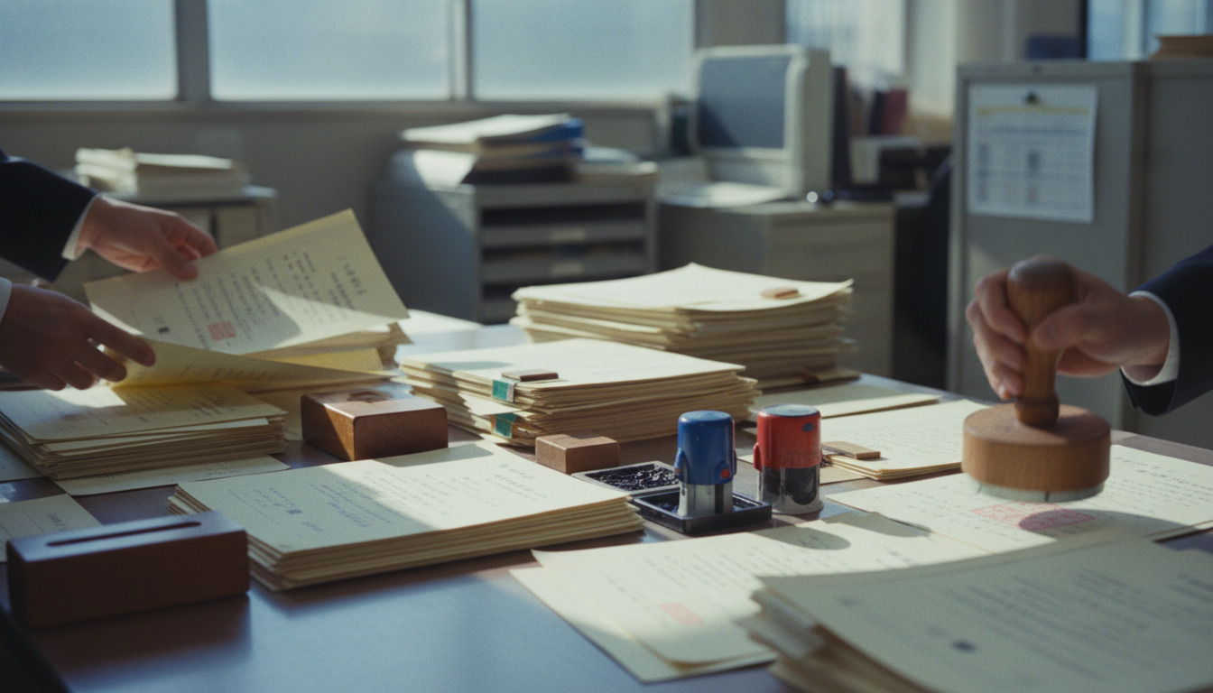 特殊車両通行許可証の発行プロセス