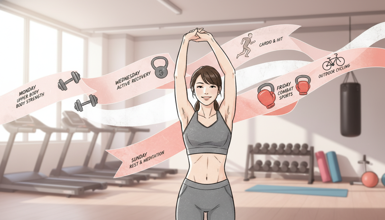 女性専用ジム トレーニング 週2回 効果的な通い方