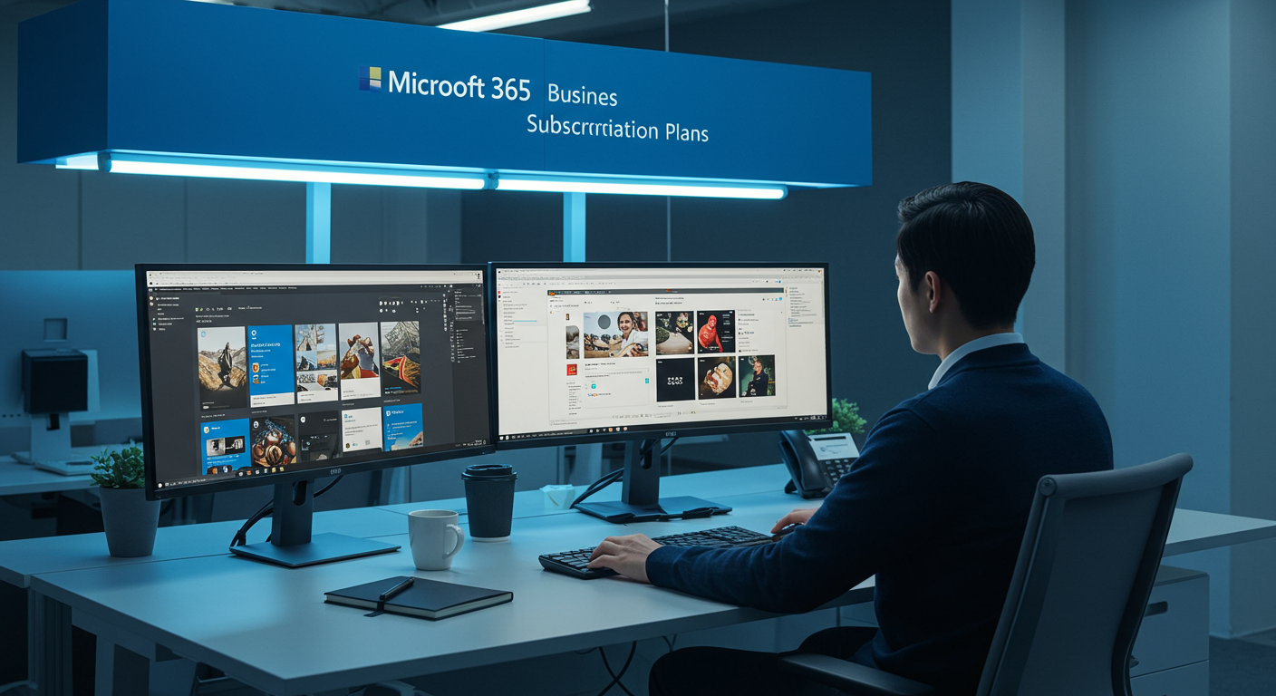 Microsoft 365の法人向けプラン比較を示す画像