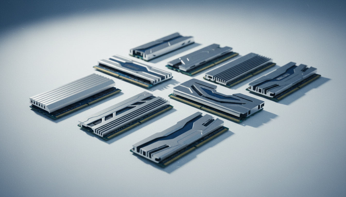 メモリモジュールの選び方と規格の違いを示すイメージ