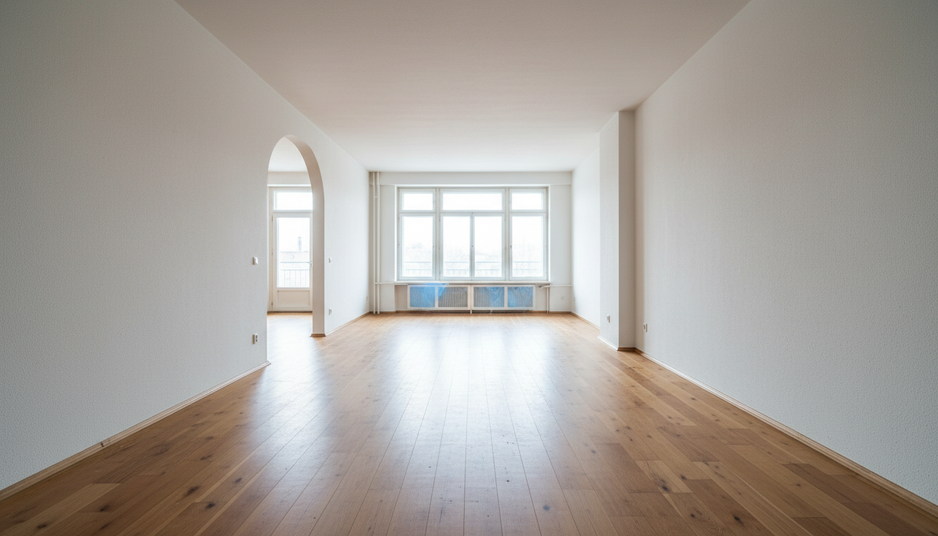 六本木の賃貸マンションの内見風景