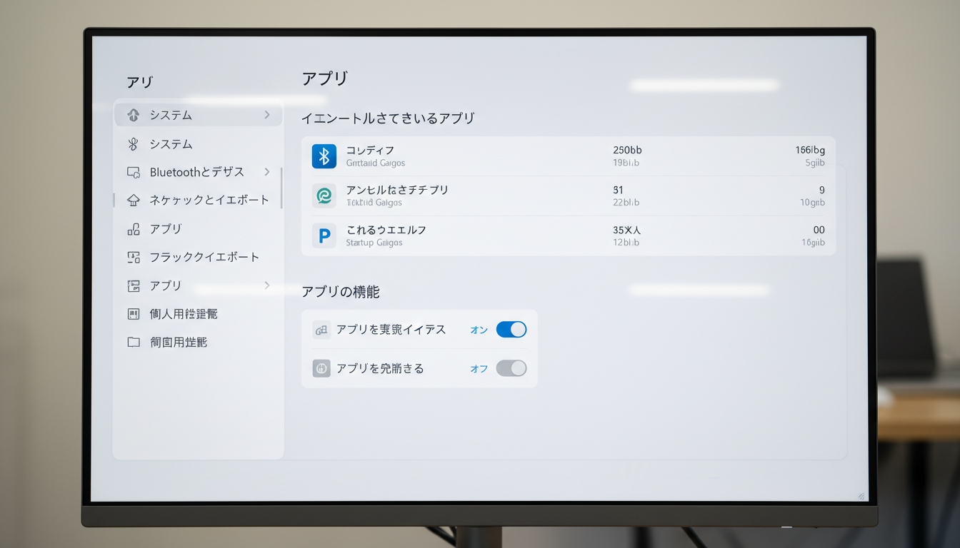 Windows 11 コルタナ インターフェース 設定画面