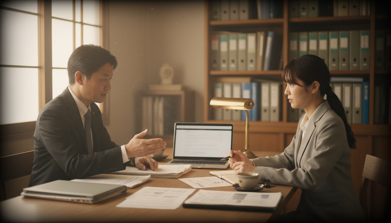 行政書士への特殊車両通行許可申請相談のイメージ