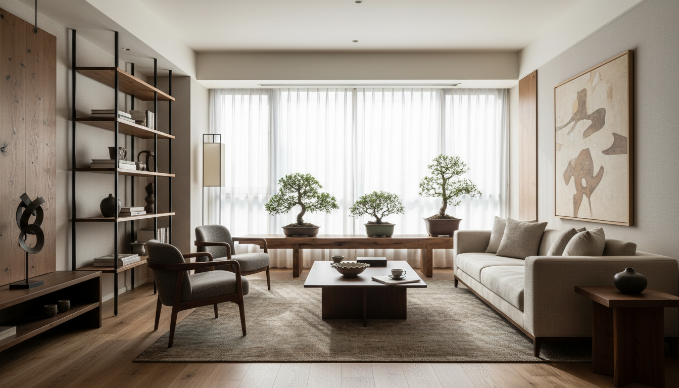 高級賃貸マンションの内装とリビング空間