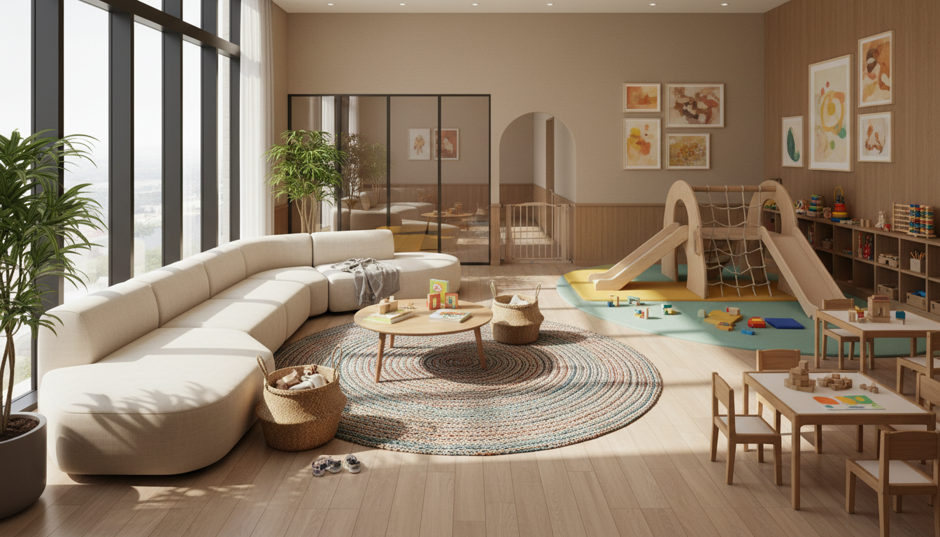 ファミリー向けマンションの共用施設