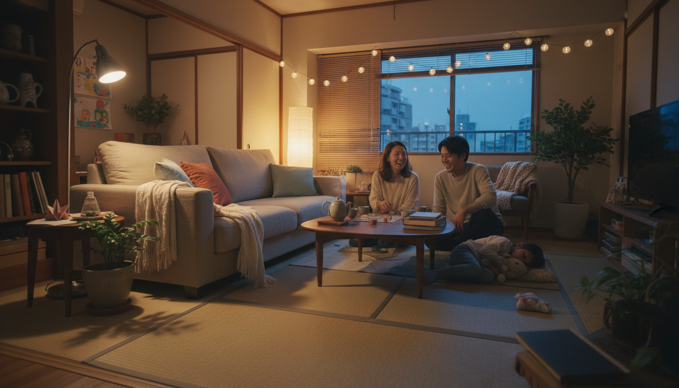 快適な家族の生活空間