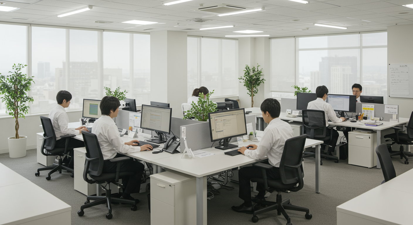 格安正規Windowsライセンスの導入でコスト削減を実現した企業オフィス