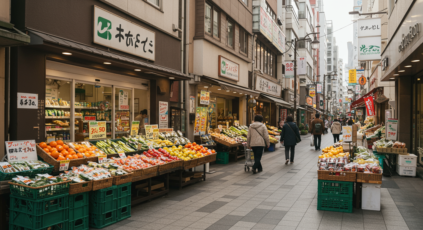 麻布狸穴町周辺のショッピング環境