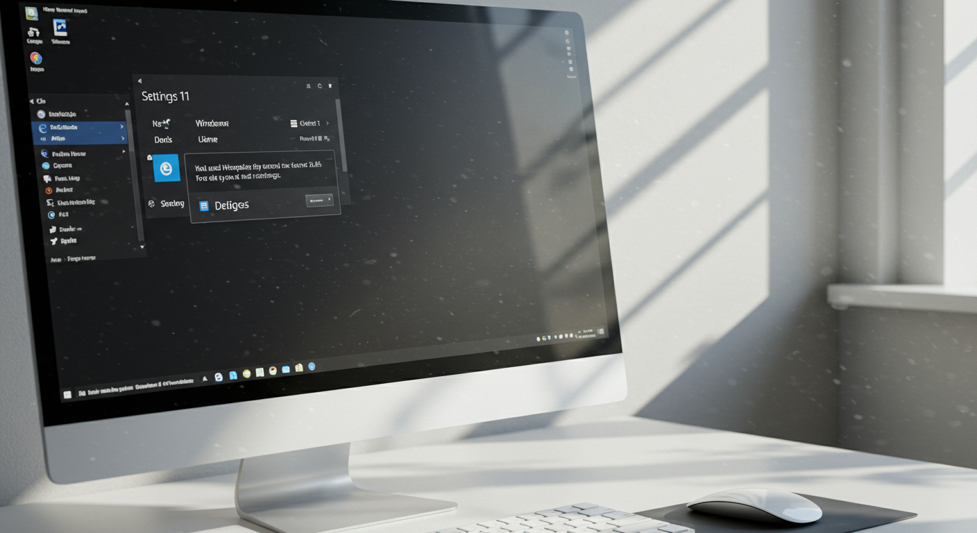 Windowsの設定画面を開くスタートメニュー