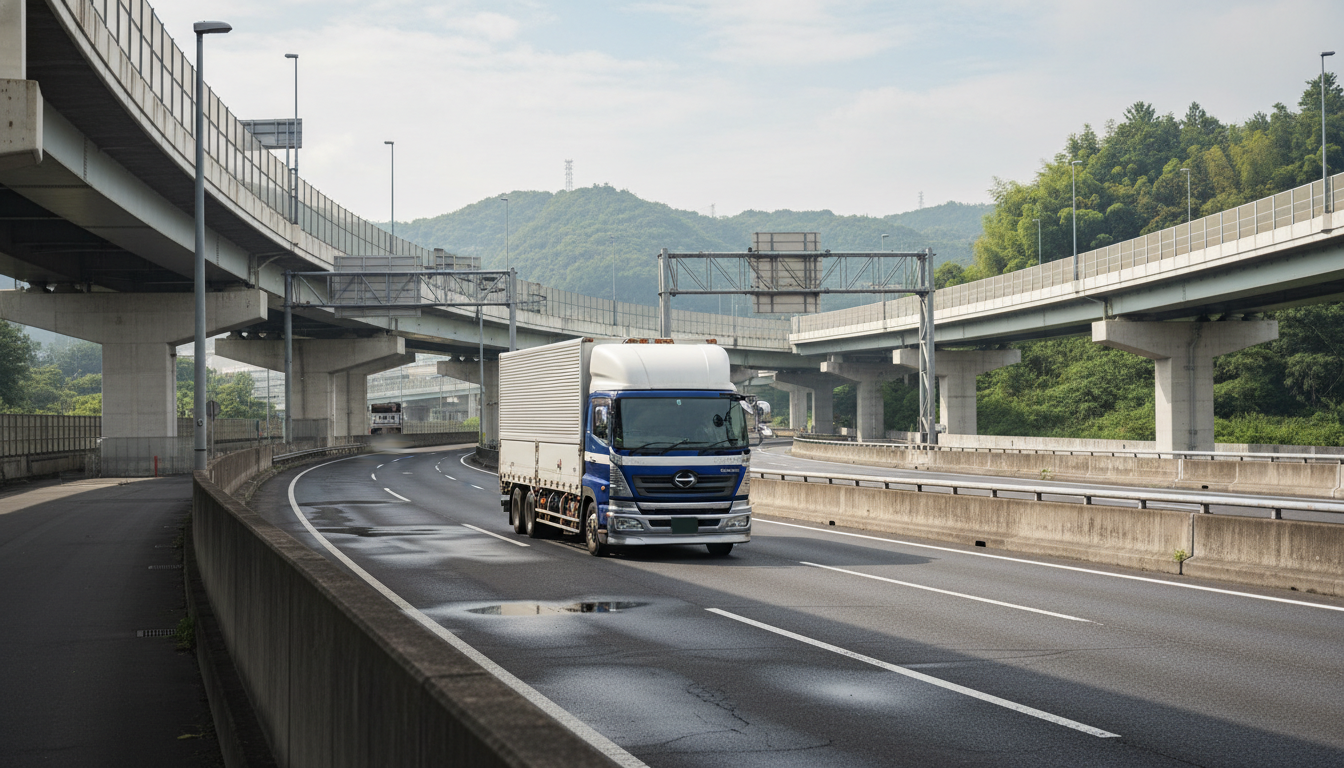 道路の老朽化と大型車両