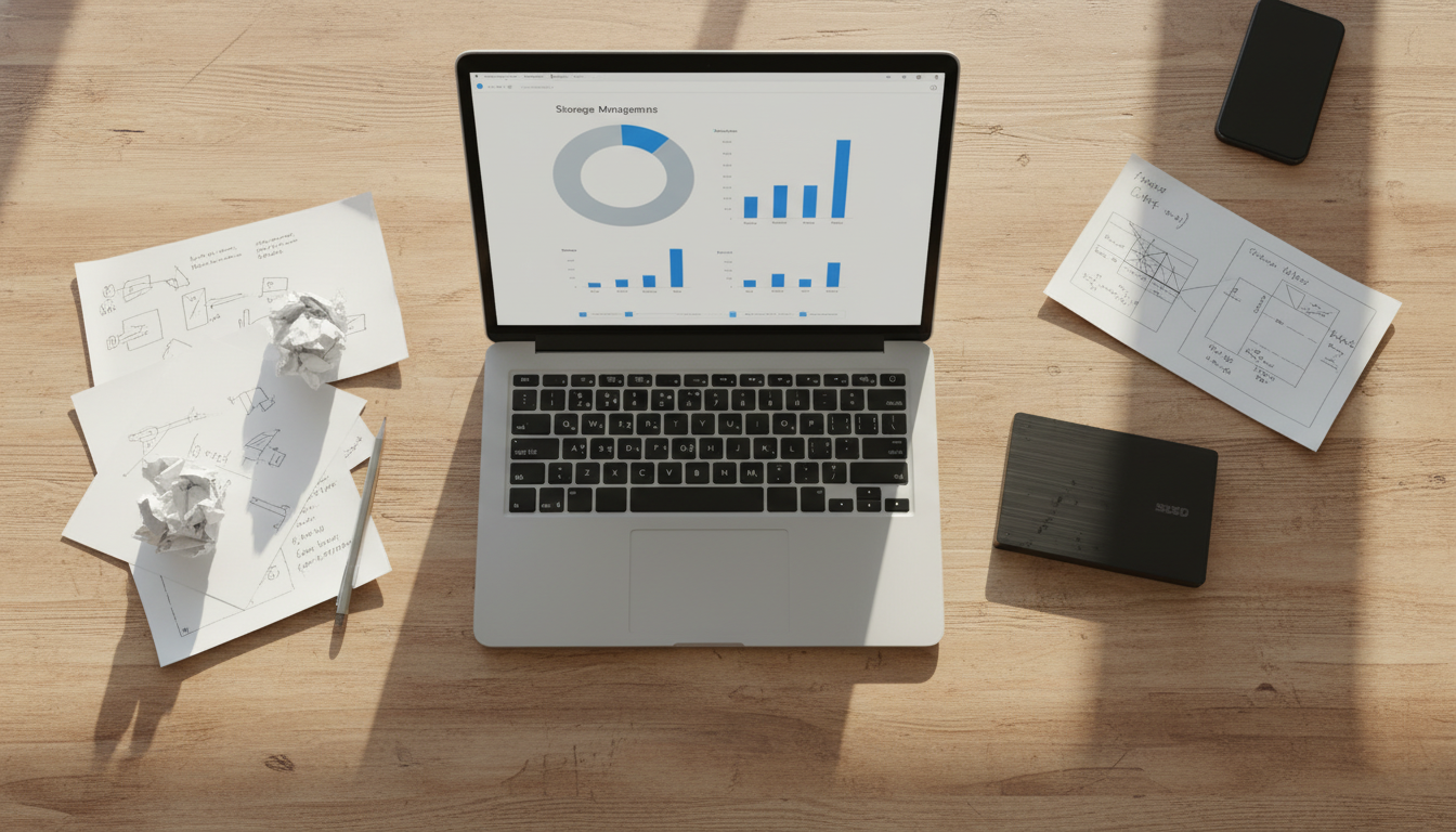 SSDの空き容量管理とストレージ最適化