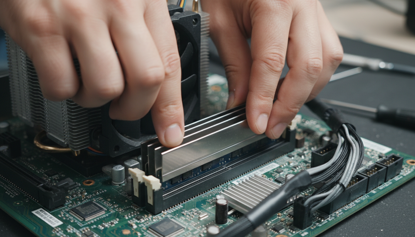 PCのハードウェアアップグレードとメモリ増設