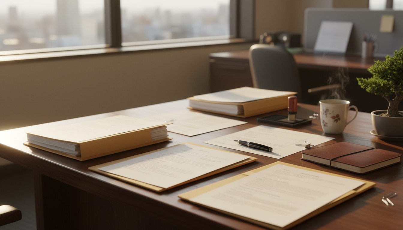 特殊車両通行許可申請書類の準備