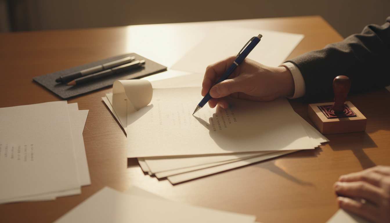 申請書類のチェックポイント