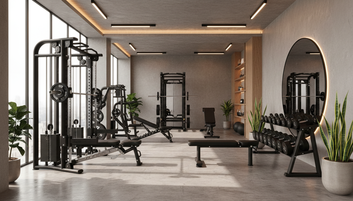 パーソナルジムの設備とトレーニング機器