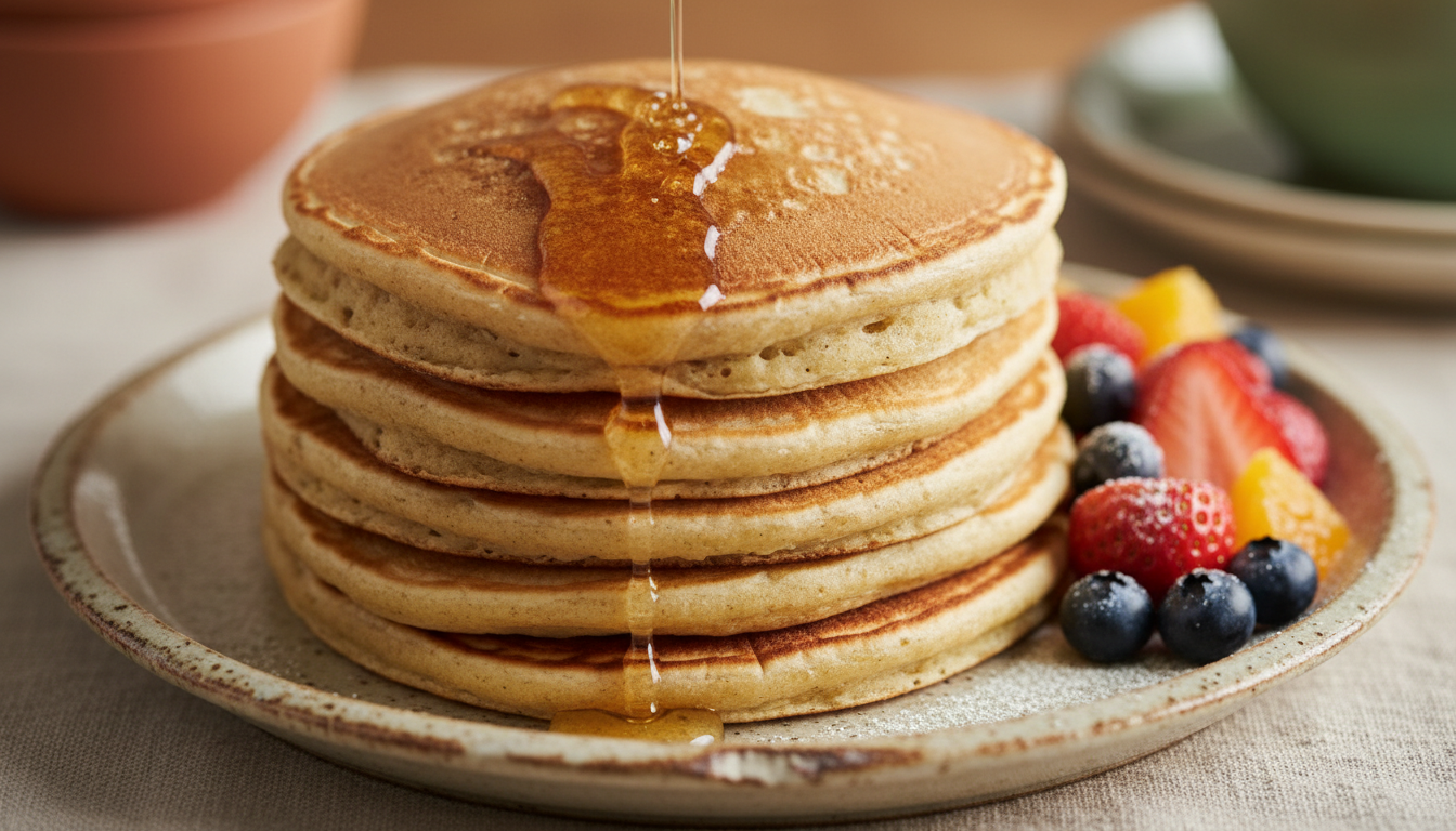 おからパウダーを使ったヘルシーパンケーキとダイエットおやつ